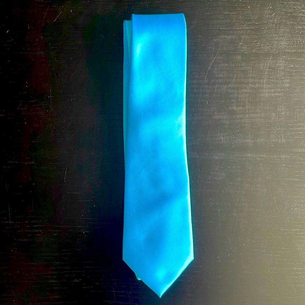Tie - Aqua Blue